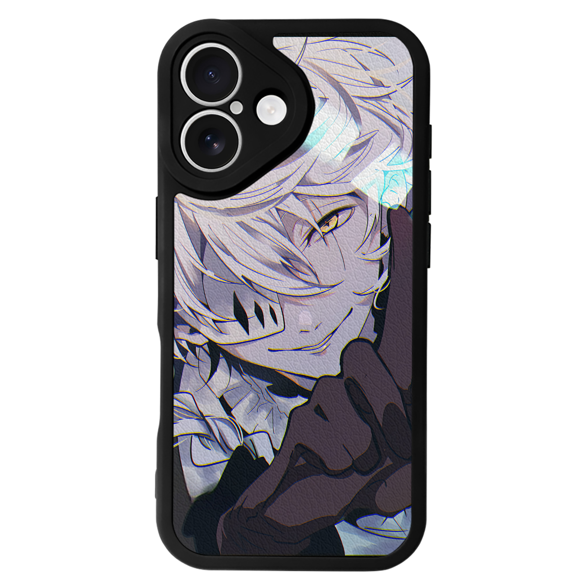 （画像用） 文豪ストレイドッグス Bungo Stray Dogs 【iPhone 16シリーズ対応】シリコンスマホケース（レザー調） 材質：シリコン